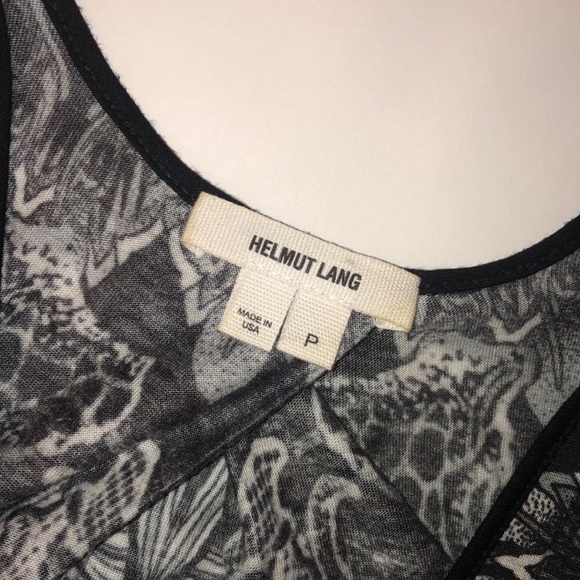 HELMUT LANG Abstract Print blouse - Picture 7 of 11